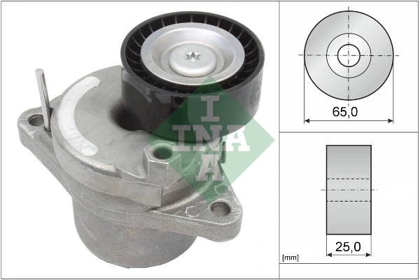 Belt Tensioner, V-ribbed belt